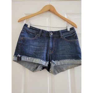 DL1961 Cameron pin up cutoff denim jean shorts Stretch size 28